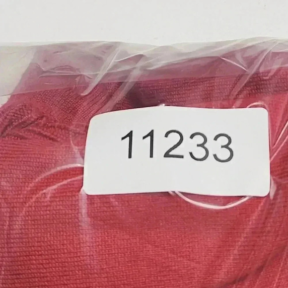 Max Studio Womens 1X Red Sweater With Pockets & Ribbed Hem 16PT - Picture 6 of 6